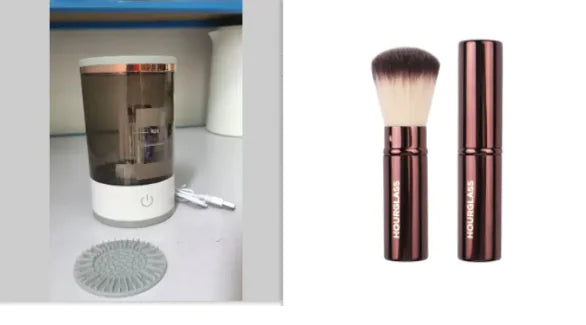 Electric Makeup Brush Cleaner with USB Charging